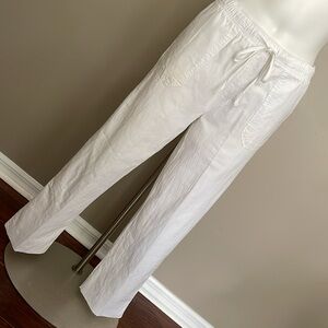 White Linen Pants